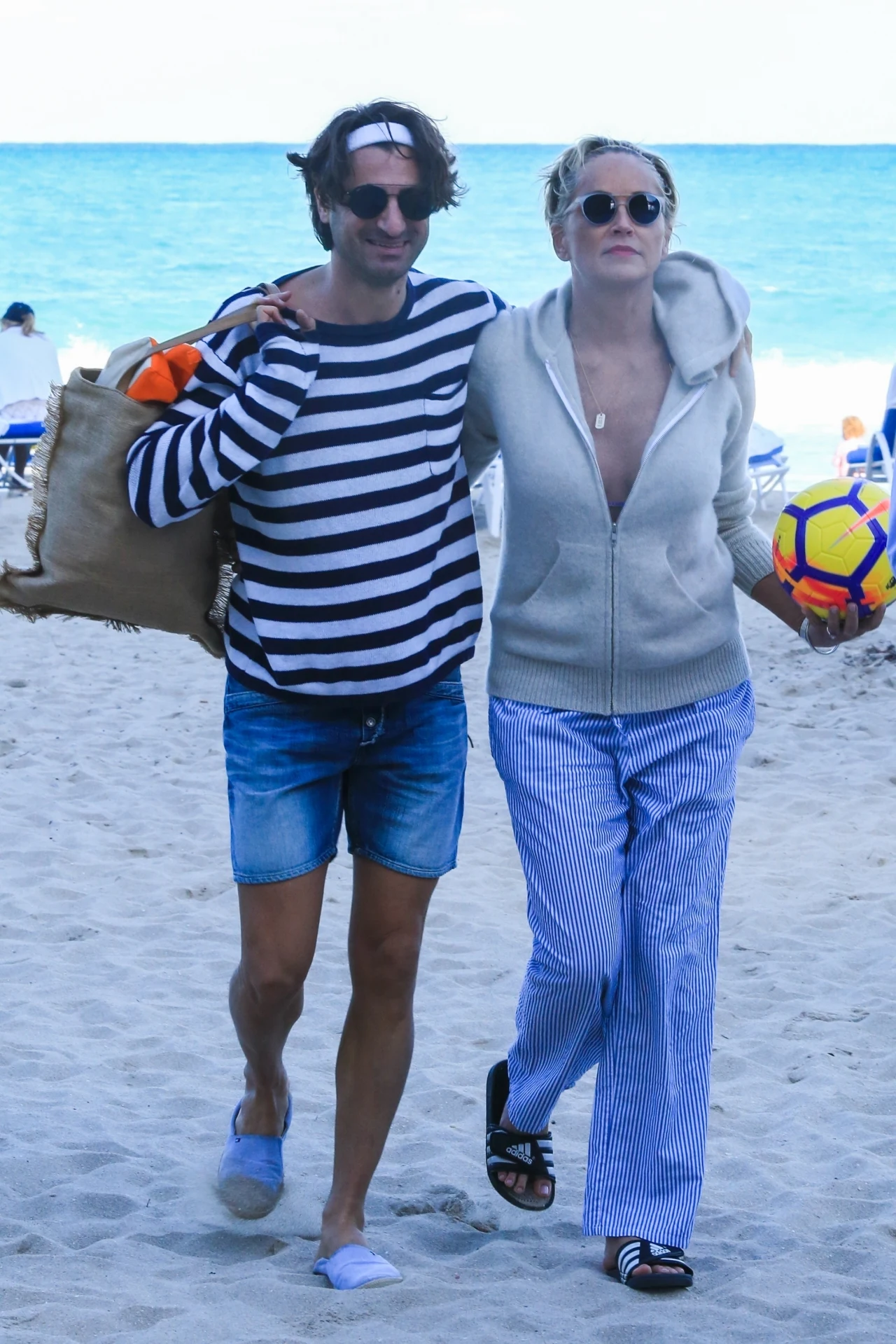 Sharon Stone z kochankiem Sharon Stone z kochankiem