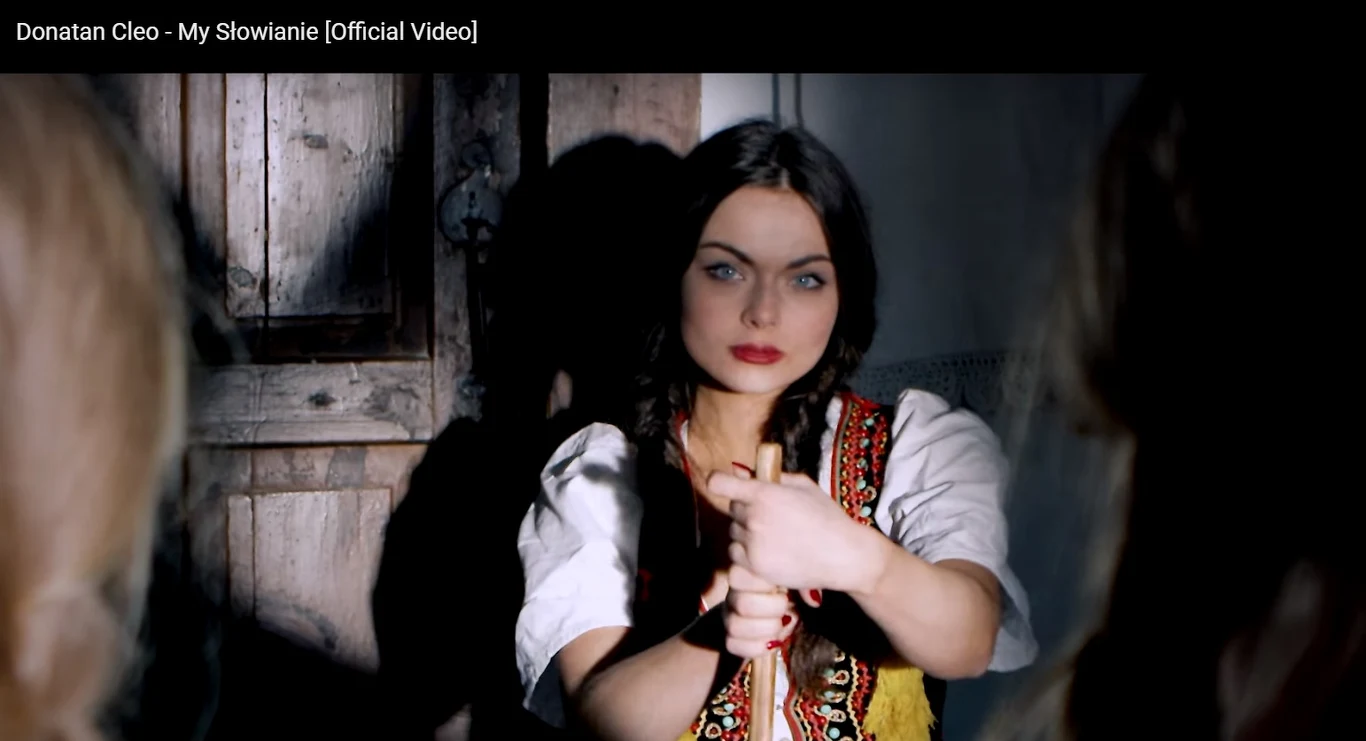 Luxuria Astaroth w teledusku Donatana i Cleo "My Słowianie" 