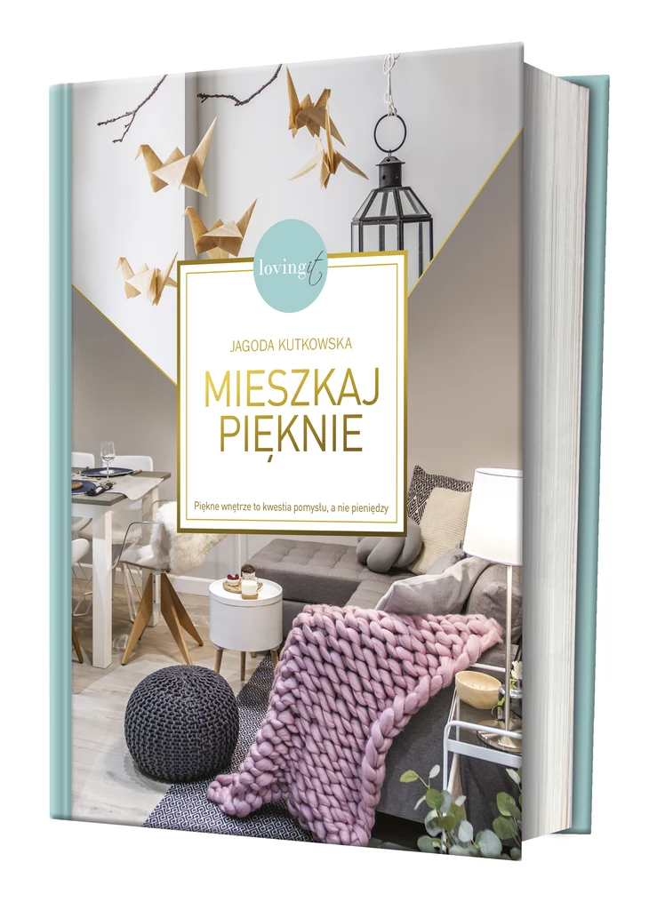 Okładka książki "Mieszkaj pięknie"