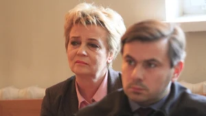 Hanna Zdanowska w trakcie rozprawy 