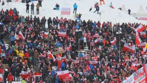 Polscy kibice podczas zawodów w Oslo