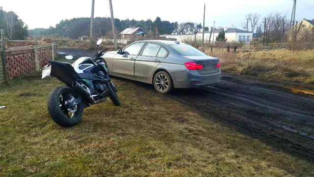 Pościg zakończył się zatrzymaniem motocyklisty