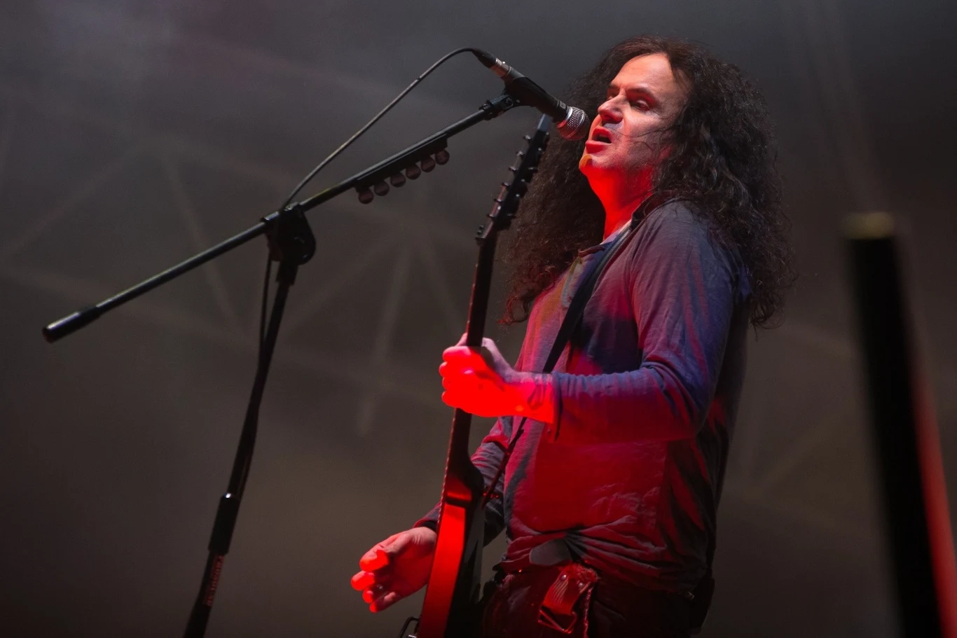 Mille Petrozza (Kreator) w akcji Mille Petrozza (Kreator) w akcji