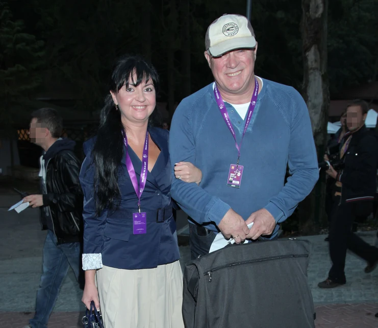 Ryszard Rynkowski z żoną Ryszard Rynkowski z żoną