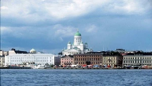 Widok na stolicę Finlandii- Helsinki 