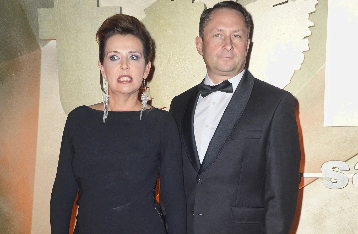 Kamil Durczok z byłą żoną, Marianną Kamil Durczok z byłą żoną, Marianną