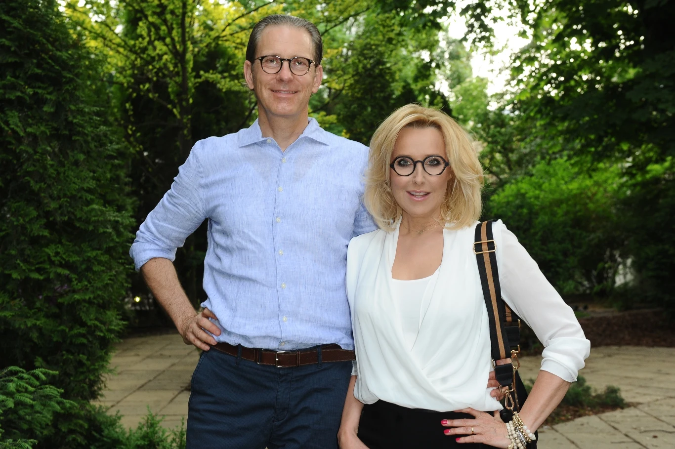 Agata Młynarska z najnowszym mężem Agata Młynarska z najnowszym mężem