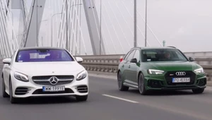 Audi RS4 Avant i Mercedes S 560 Coupe - różne definicje auta marzeń