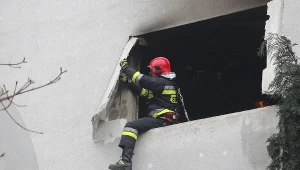 Kaminica, w której doszło do wybuchu 