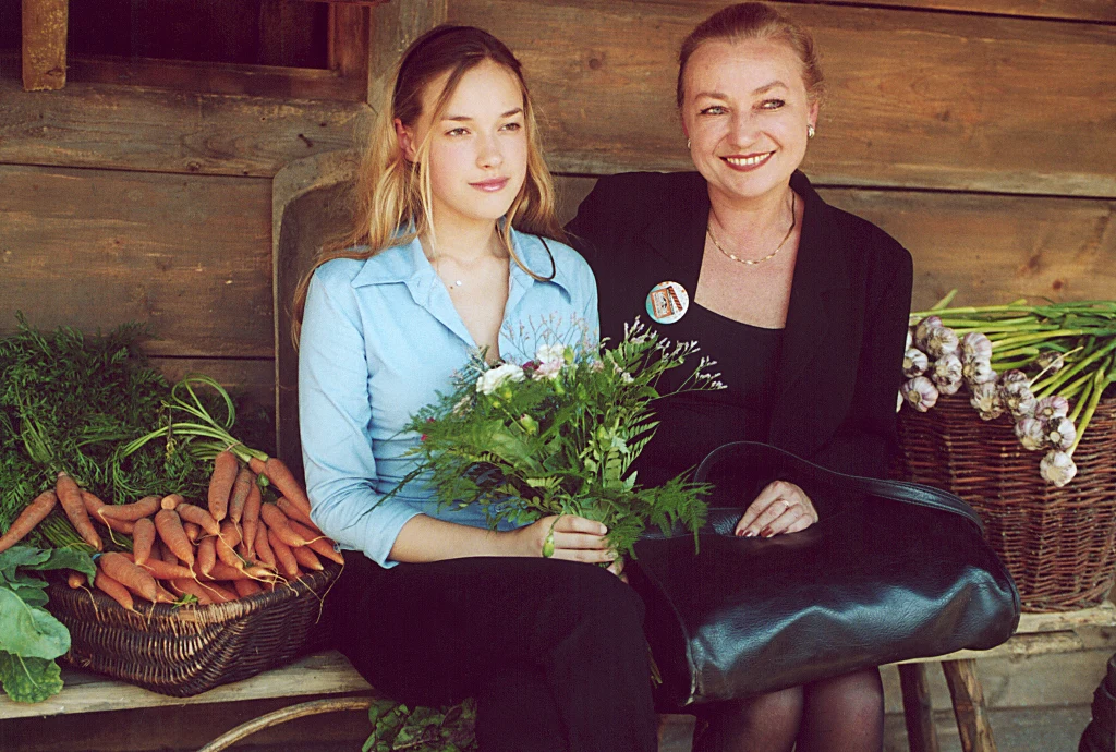 Alicja Bachleda-Curuś z mamą Alicja Bachleda-Curuś z mamą