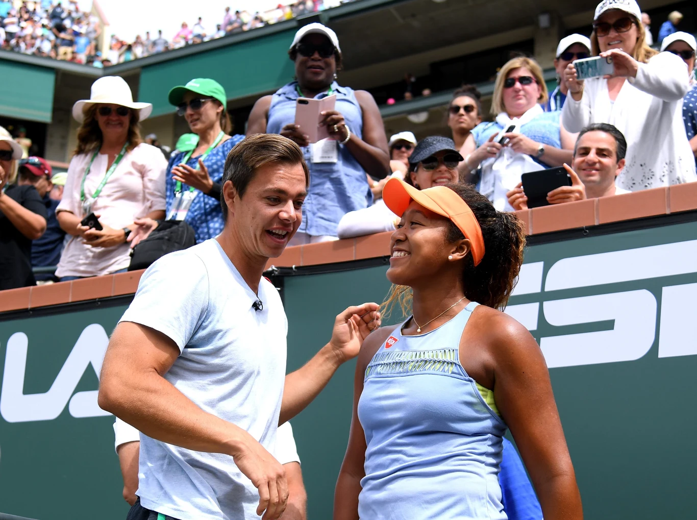 Naomi Osaka i Sascha Bajin