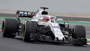 Robert Kubica w bolidzie Williamsa
