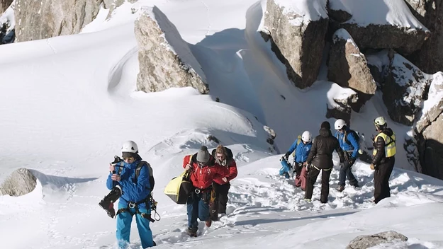 Niezwykłe zdjęcie grupowe z Alp / fot: Hes-So Valais-Wallis/Caters