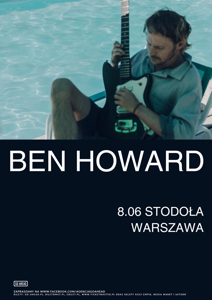 Ben Howard ponownie wystąpi przed polską publicznością