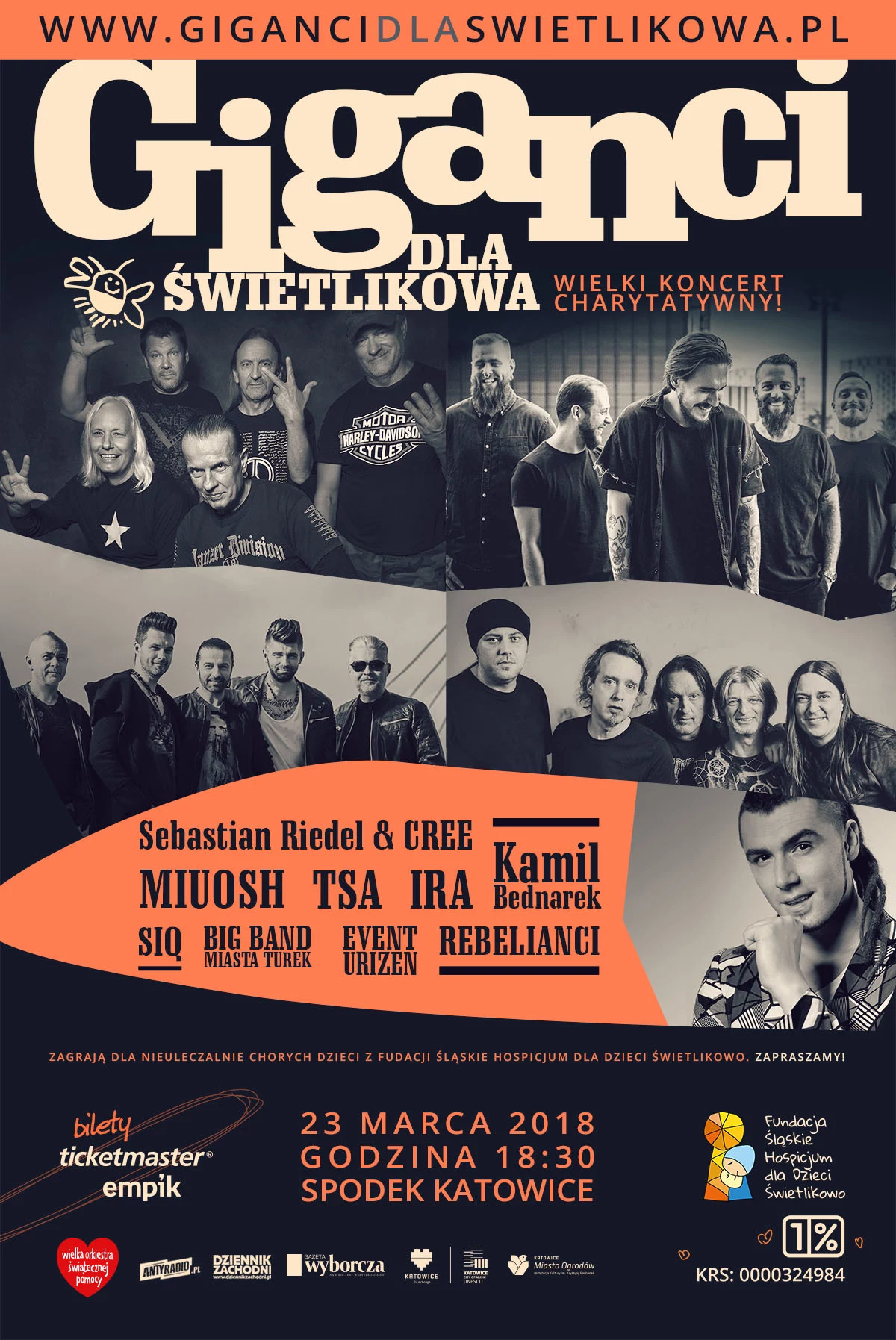 Giganci dla Świetlikowa - 23 marca w katowickim Spodku Giganci dla Świetlikowa - 23 marca w katowickim Spodku