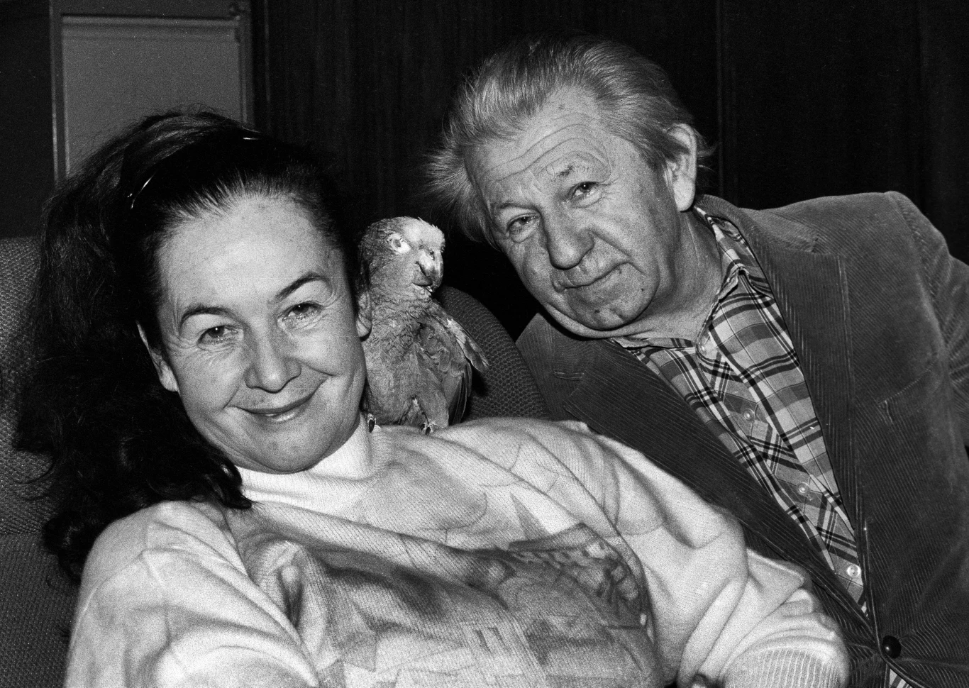 Hanna i Antoni Gucwińscy, 1992 r. Hanna i Antoni Gucwińscy, 1992 r.