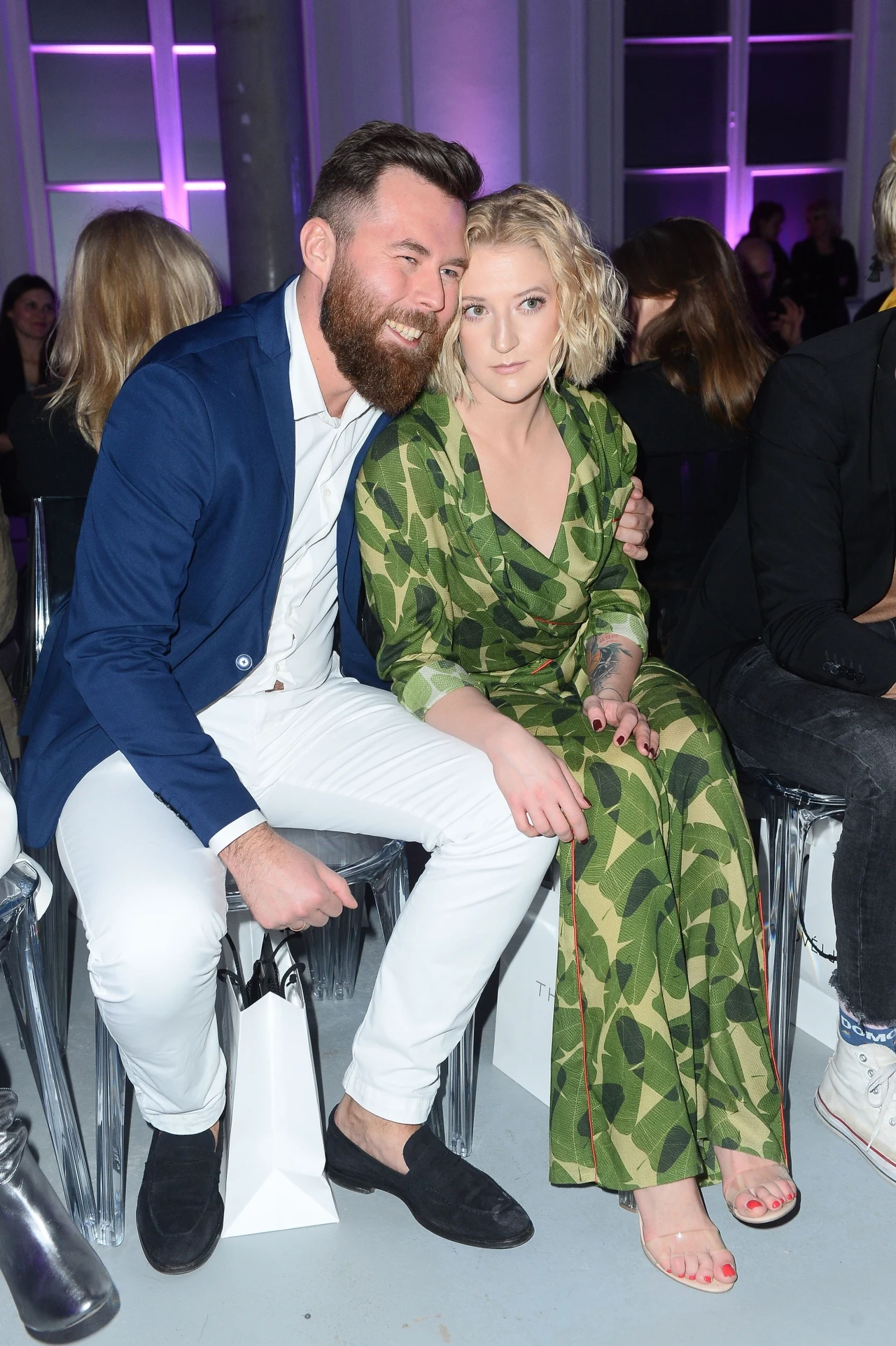 Lara Gessler z mężem Lara Gessler z mężem