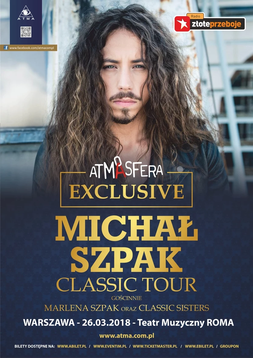 Zapraszamy na koncert Michała Szpaka Zapraszamy na koncert Michała Szpaka