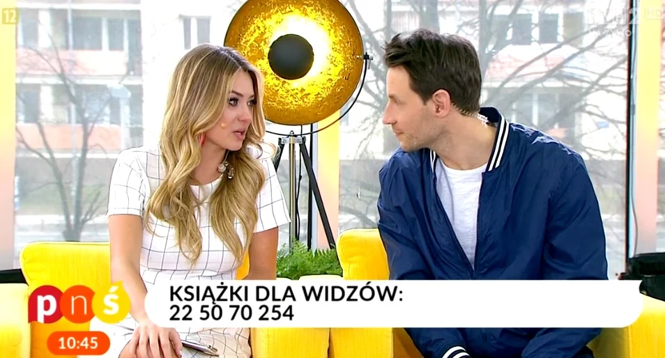 Marcelina Zawadzka i Tomasz Wolny w "Pytanie na śniadanie" Marcelina Zawadzka i Tomasz Wolny w "Pytanie na śniadanie"