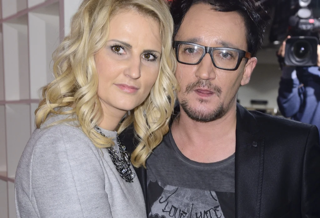 Michał Wiśniewski z żoną Michał Wiśniewski z żoną