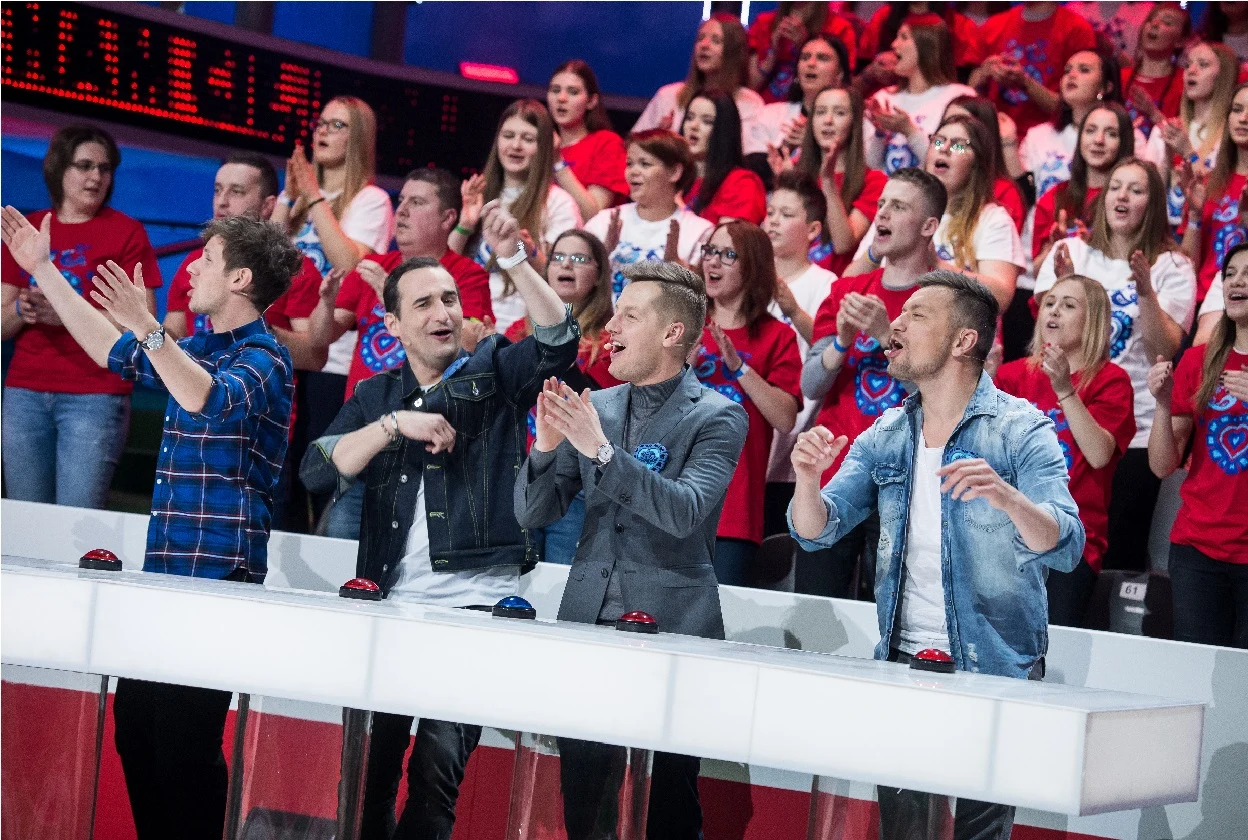 Antek Królikowski, Michał Koterski, Rafał Mroczek i Marcin Liber Piotrowski