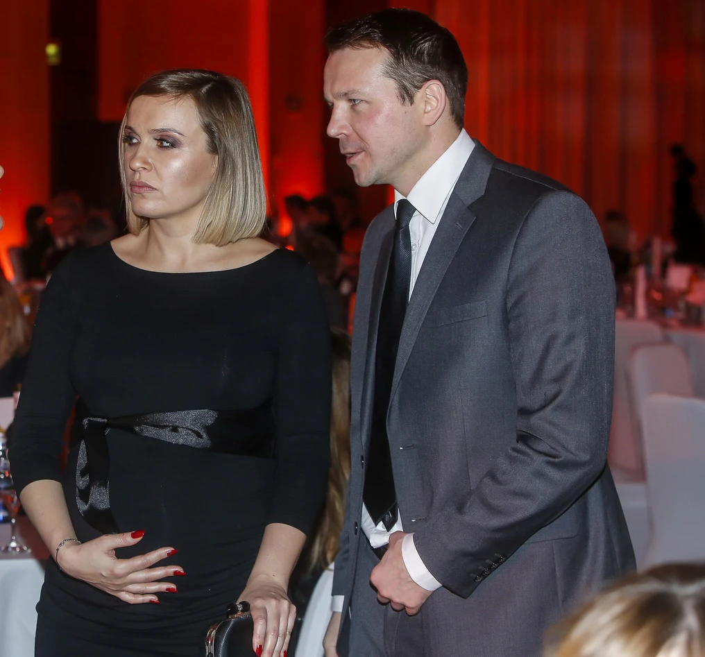 Lesław Żurek z żoną