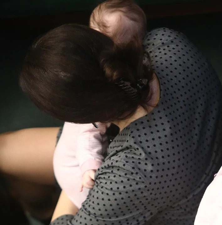 Kornelia Wróblewska z córką Kornelia Wróblewska z córką