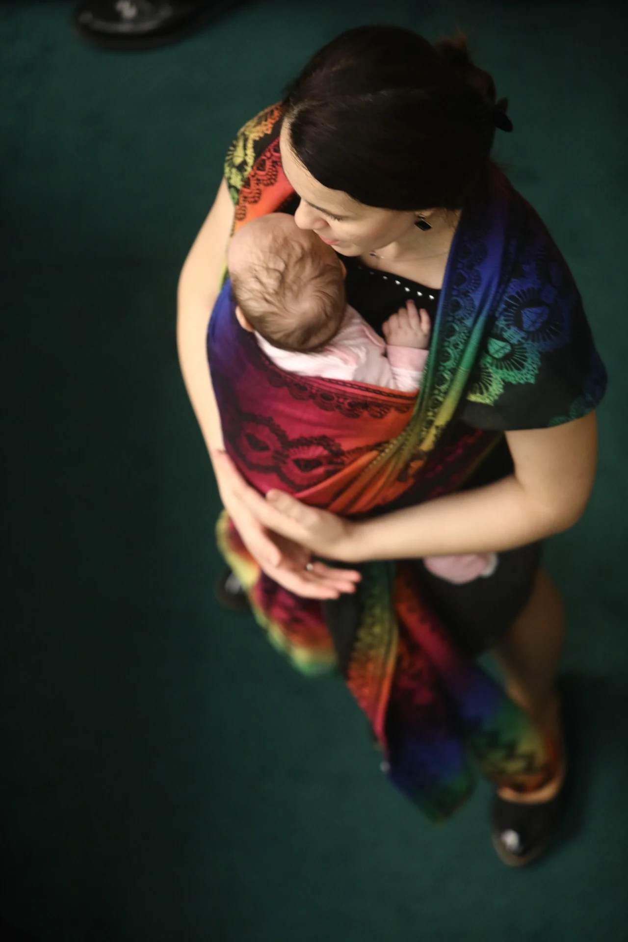 Kornelia Wróblewska z córką Kornelia Wróblewska z córką