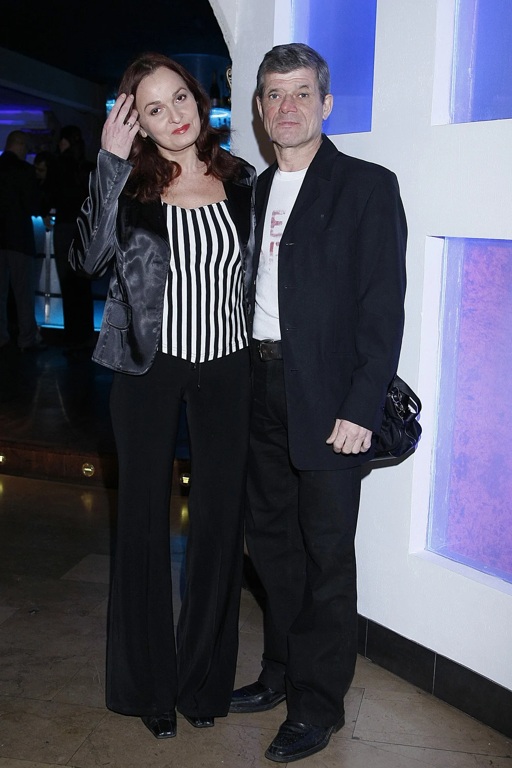 Henryk Gołębiewski z żoną Henryk Gołębiewski z żoną