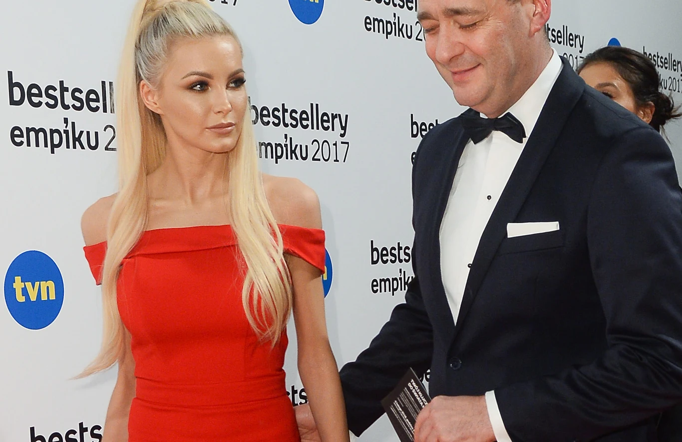 Jacek Rozenek z ukochaną Jacek Rozenek z ukochaną