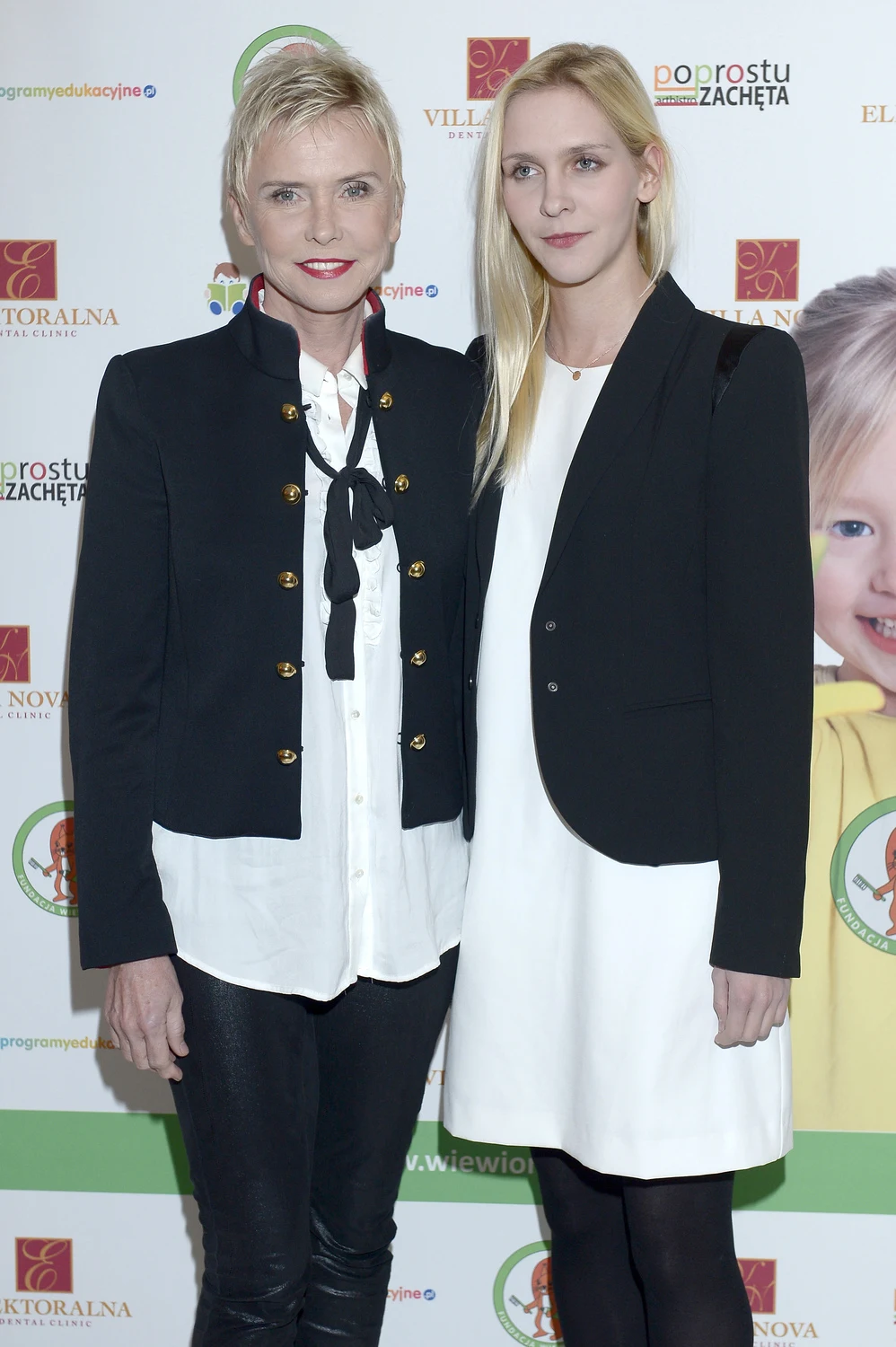 Ewa Błaszczyk z drugą córką, Marianną