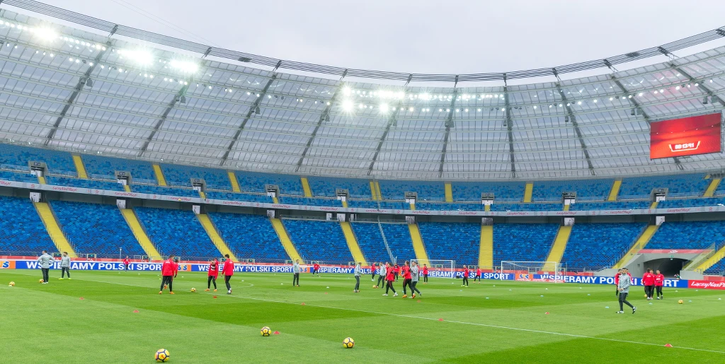 Trening reprezentacji Polski przed meczem z Koreą Południową