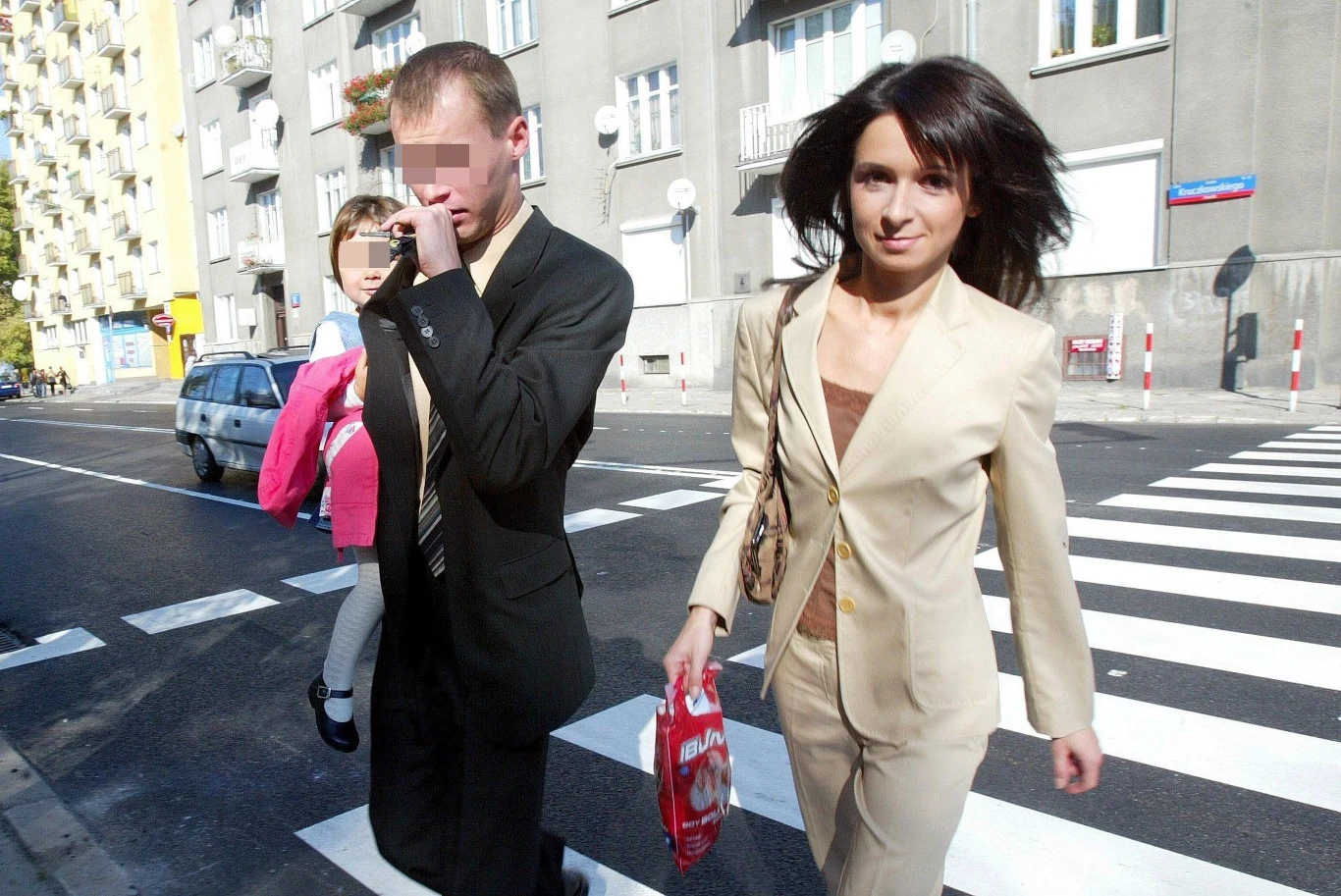 Marta z pierwszym byłym mężem Piotrem Marta z pierwszym byłym mężem Piotrem