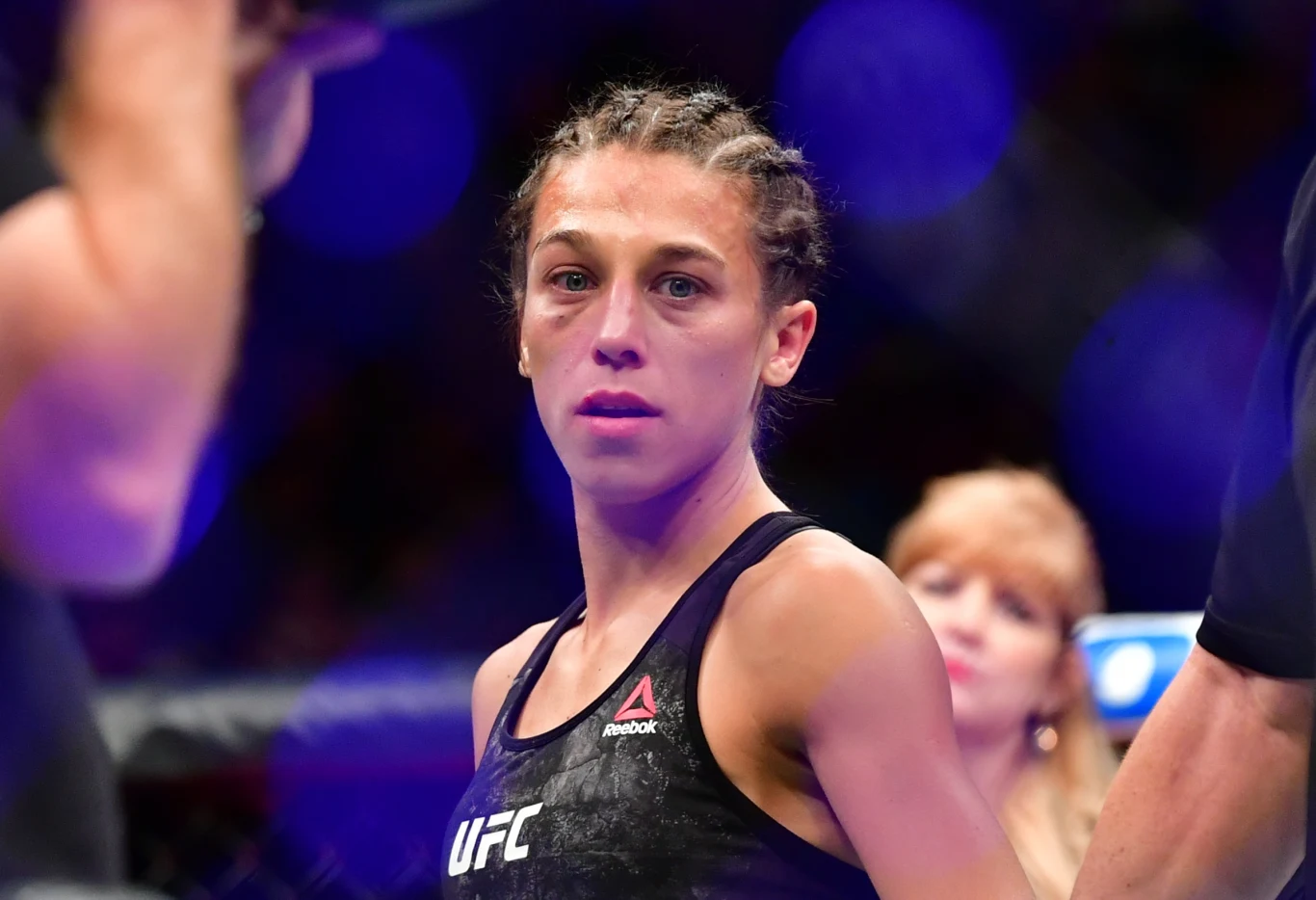Joanna Jędrzejczyk na ringu Joanna Jędrzejczyk na ringu