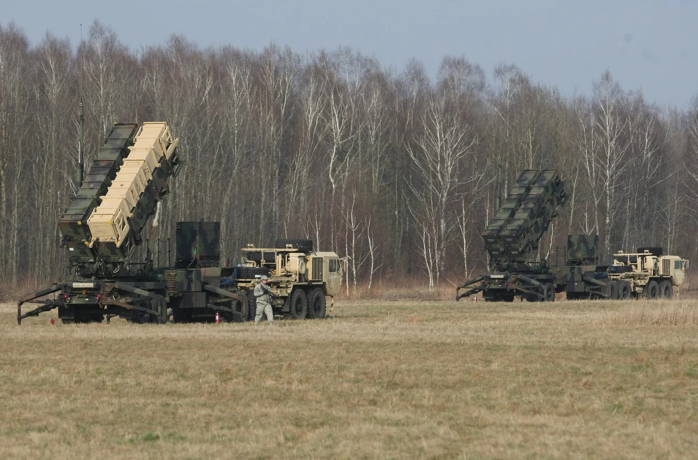 Polsko-amerykanskie ćwiczenia w Sochaczewie z udziałem wyrzutni rakietowych Patriot w ramach operacji Atlantic Resolve