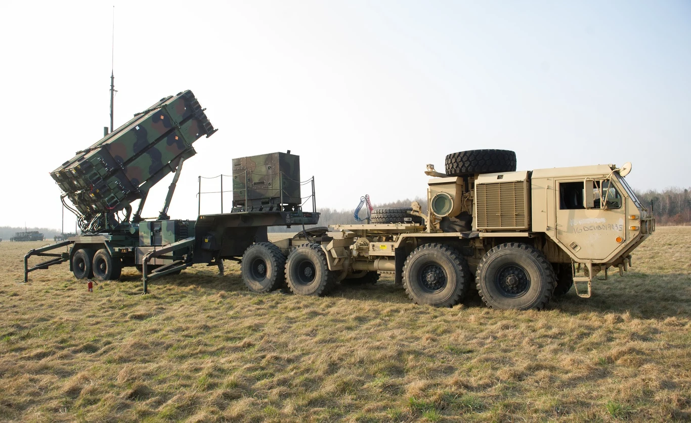 Polsko-amerykanskie ćwiczenia w Sochaczewie z udziałem wyrzutni rakietowych Patriot w ramach operacji Atlantic Resolve