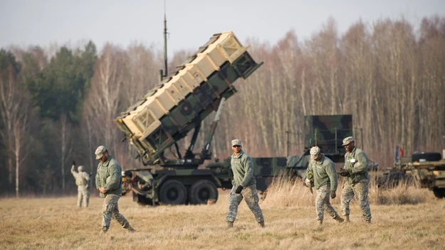 Polsko-amerykanskie ćwiczenia w Sochaczewie z udziałem wyrzutni rakietowych Patriot w ramach operacji Atlantic Resolve