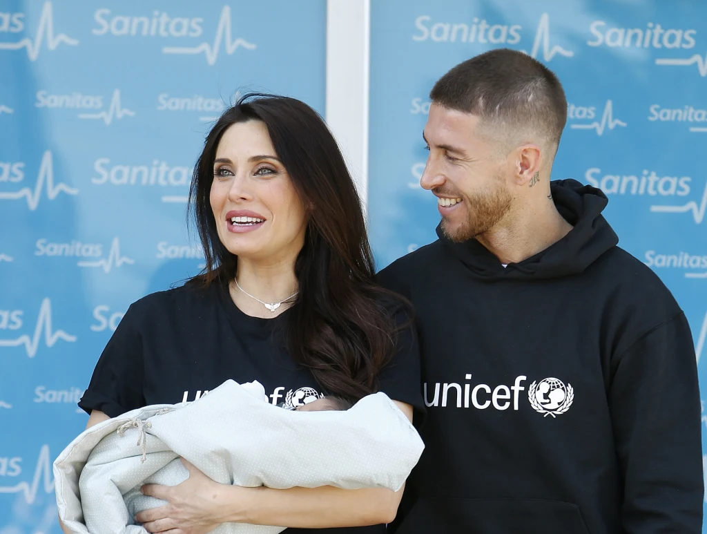 Sergio Ramos z rodziną