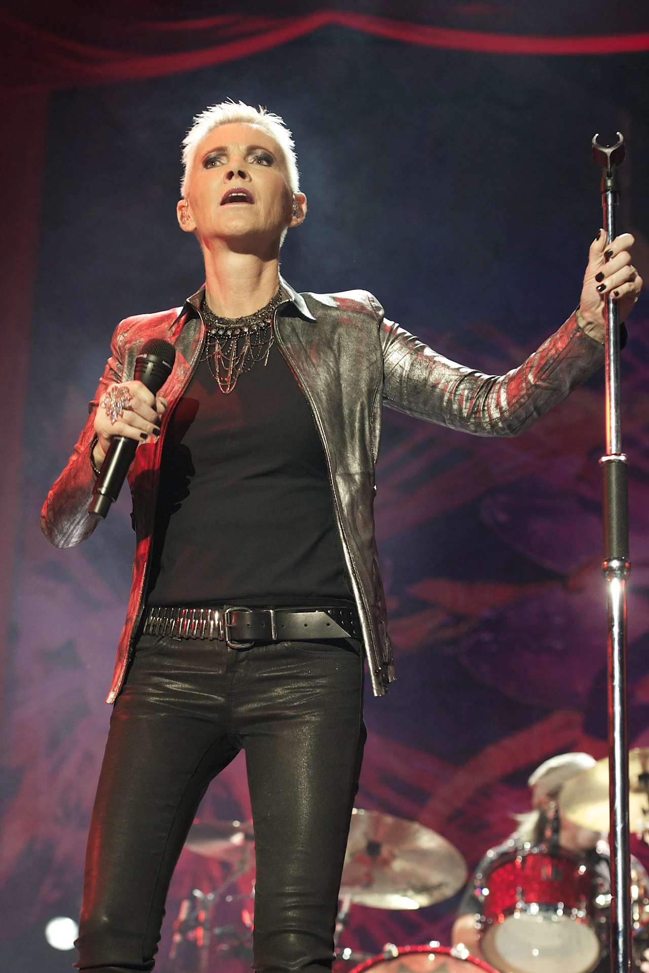 Marie Fredriksson podczas koncertu Marie Fredriksson podczas koncertu