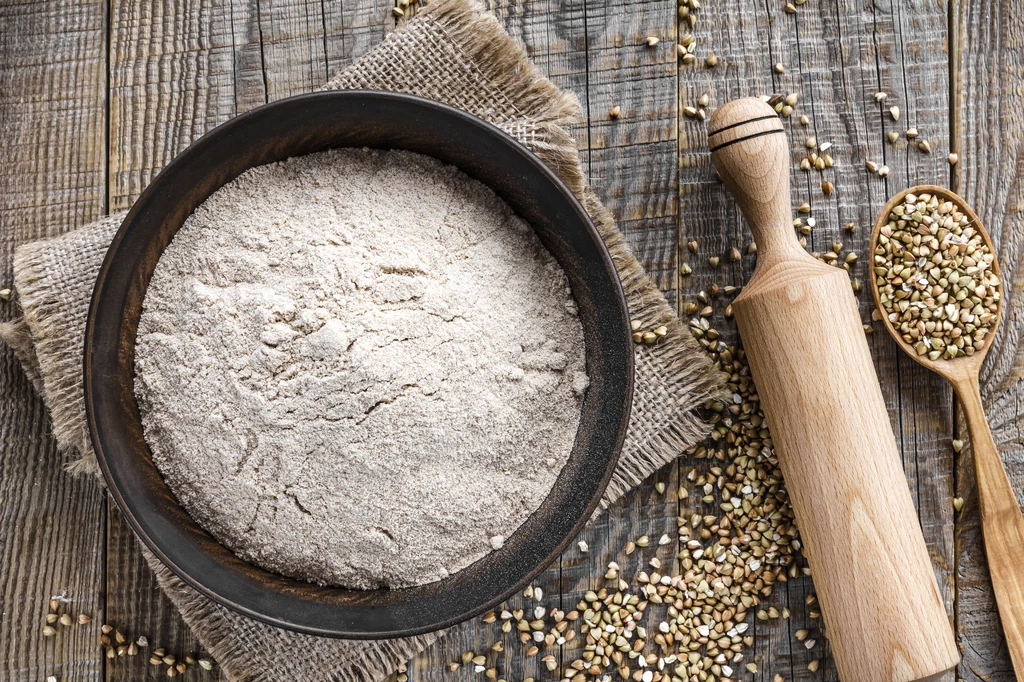 Mąka z kaszy gryczanej nie zawiera glutenu