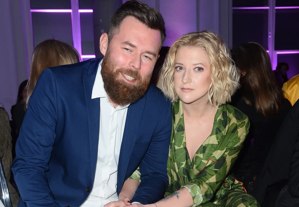 Lara Gessler z mężem