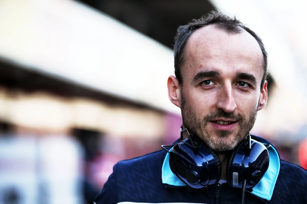 Robert Kubica podczas tegorocznych testów Williamsa w Barcelonie