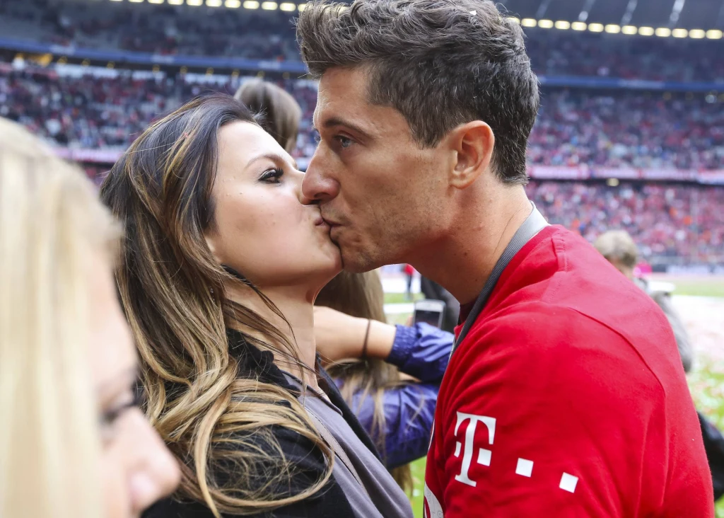 Anna i Robert Lewandowscy