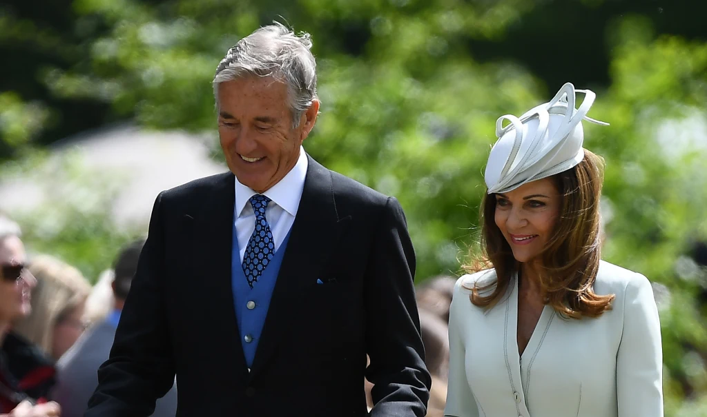Teść Pippy Middleton David Matthews z żoną Jane