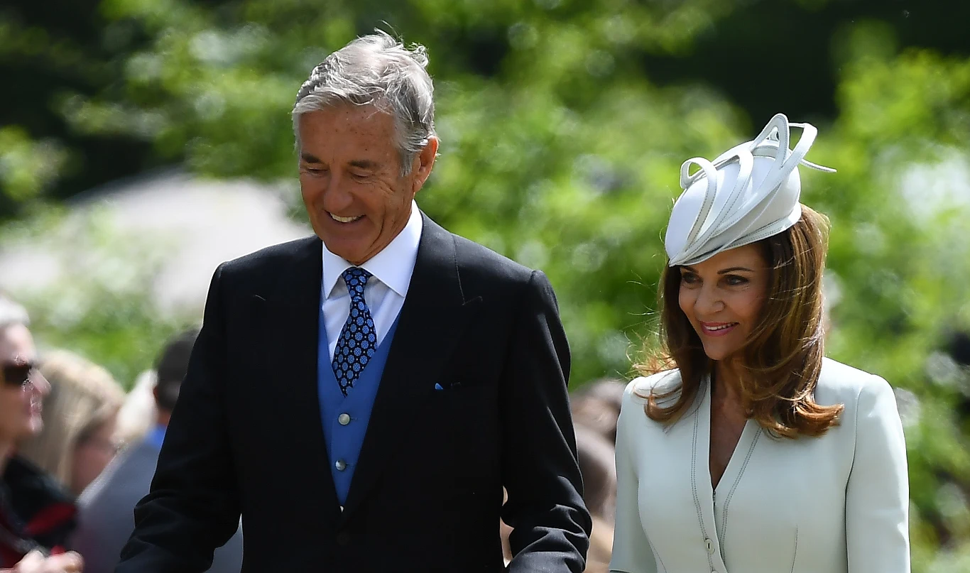 Teść Pippy Middleton David Matthews z żoną Jane