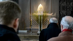 Ubiegłoroczny Grób Pański w kościele św. Jacka w Warszawie