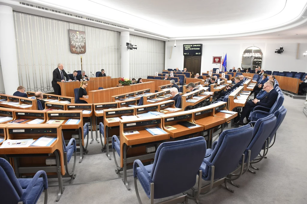 Posiedzenie Senatu, zdjęcie ilustracyjne Posiedzenie Senatu, zdjęcie ilustracyjne