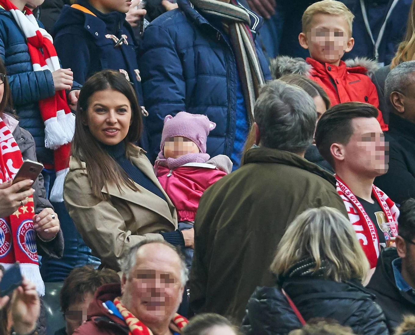 Anna Lewandowska z Klarą Anna Lewandowska z Klarą