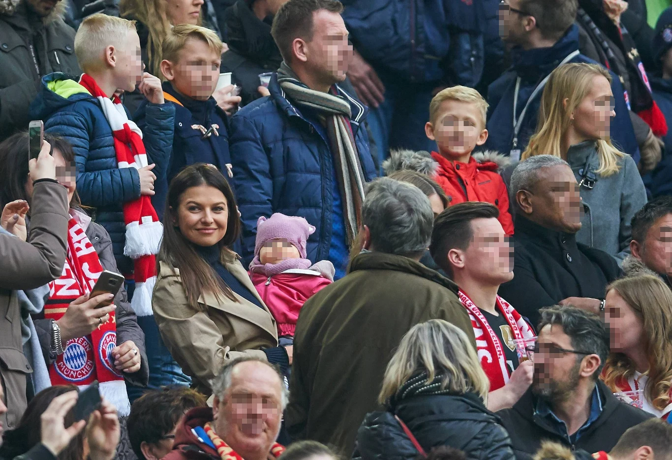 Anna Lewandowska z Klarą Anna Lewandowska z Klarą