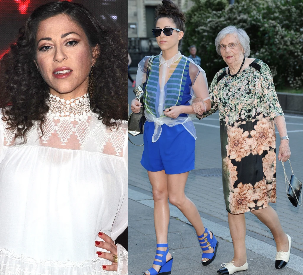 Natalia Kukulska z babcią Haliną Natalia Kukulska z babcią Haliną